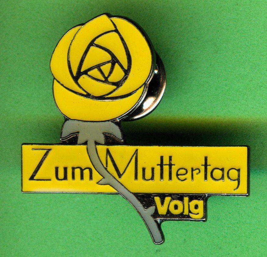 Placchette & Badge: Volg   Zum Muttertag – Usato da Winterthur venduto da Sammleroase