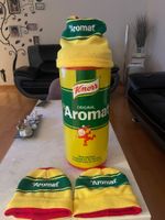 3 Aromat Münzen und eine aufblasbare Aromat Streugewürz Neu