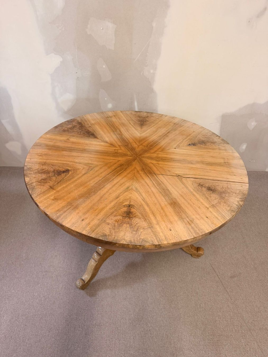 Tavoli: Antiker Biedermeier Esstisch Louis Philippe Sternmuster – Usato da Rickenbach ZH venduto da Der-Insider 2