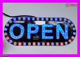 offenes Arbeiten für Shopbanner LED