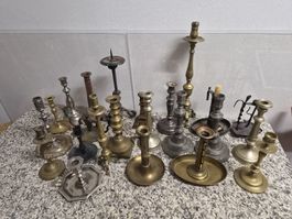 Lot Kerzenständer 