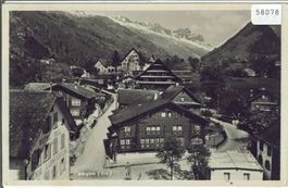 Bürglen - Dorfpartie mit Hotel Tell