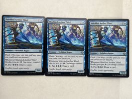 3x MTG - Shielded Aether Thief - AER - Top Zustand!