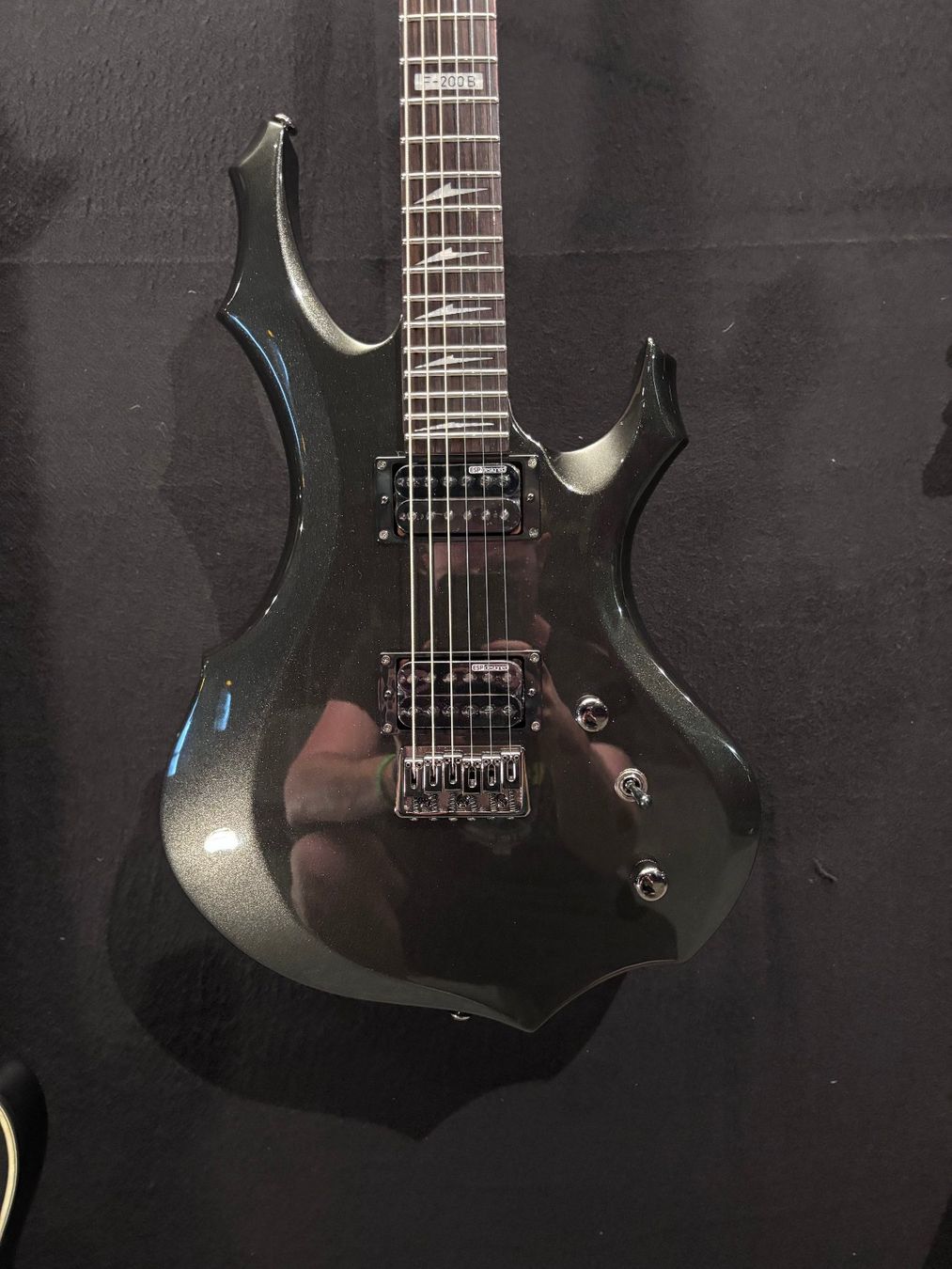 Esp Strumenti musicali: ESP LTD F-200B CHM Bariton E-Gitarre – Nuovo e nell'imballaggio originale da Kaiserstuhl AG venduto da GTM-Kaiserstuhl 1