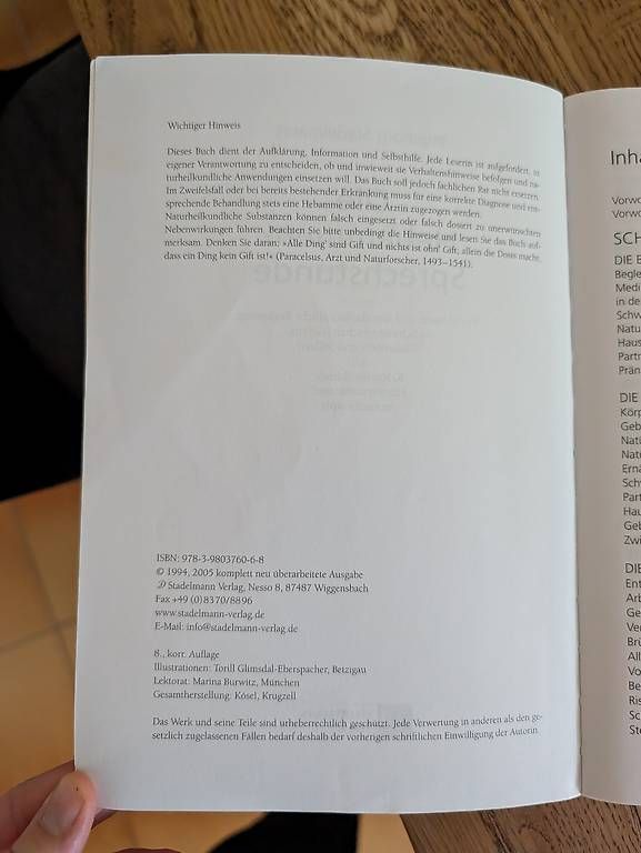Livres: Die Hebammensprechstunde, Ingeborg Stadelmann – D'occasion à Winterthur par cesteffani 1