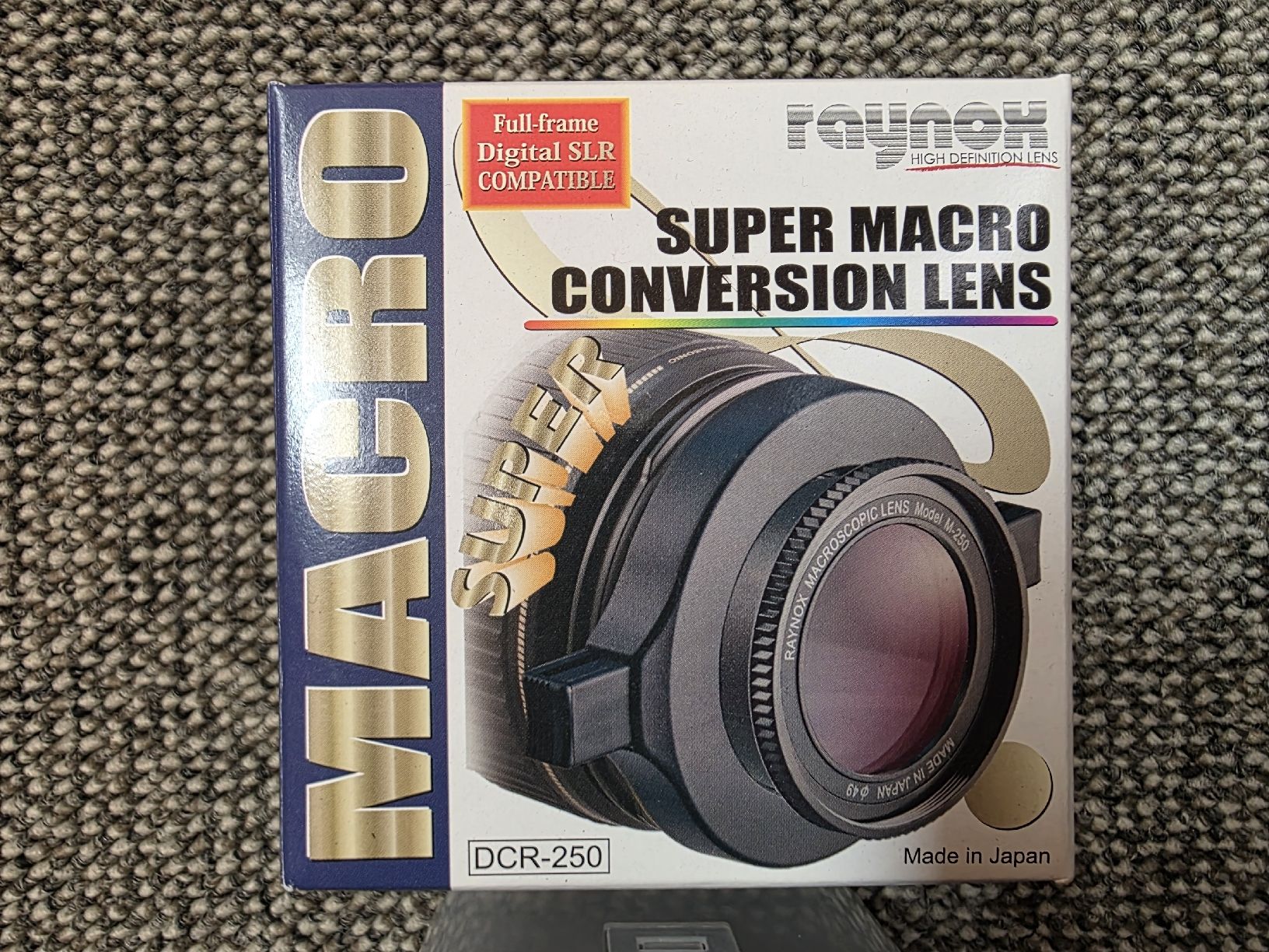 Obiettivi: Raynox Super Macro Conversion Lens DCR-250 – Usato da Oberiberg venduto da Obi1073