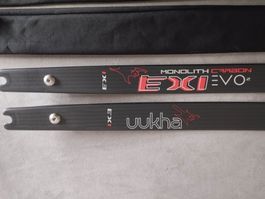 UUKHA EX1 Evo 2 ILF Limb Recurvewurfarme 66 Zoll 32 Pfund