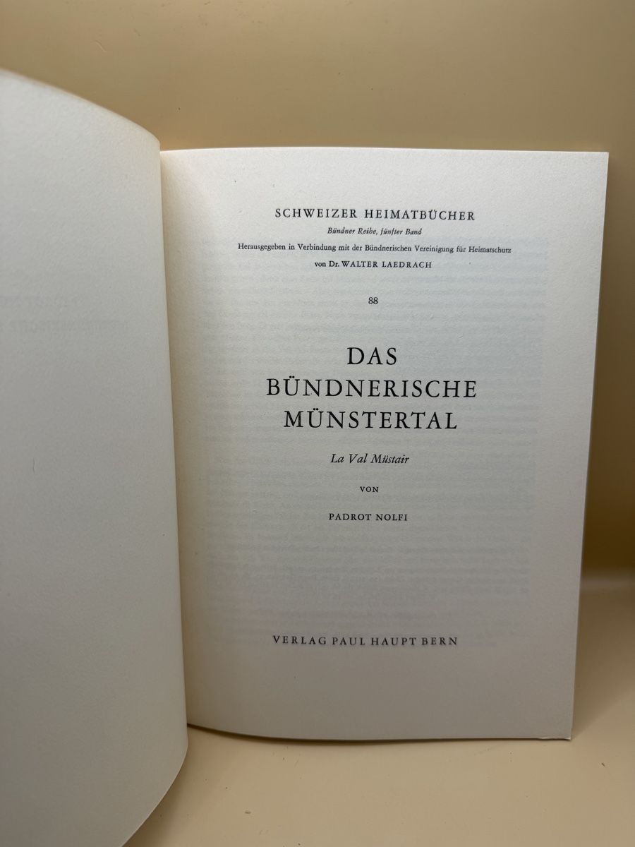 Libri: Das Münstertal - Schweizer Heimatbücher Schweizer – Usato da Genève venduto da sho_67qj 3