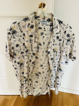 Gutteridge Herren Kurzarm-Hemd (Gr. XL / 43) – Hawaii/Surf