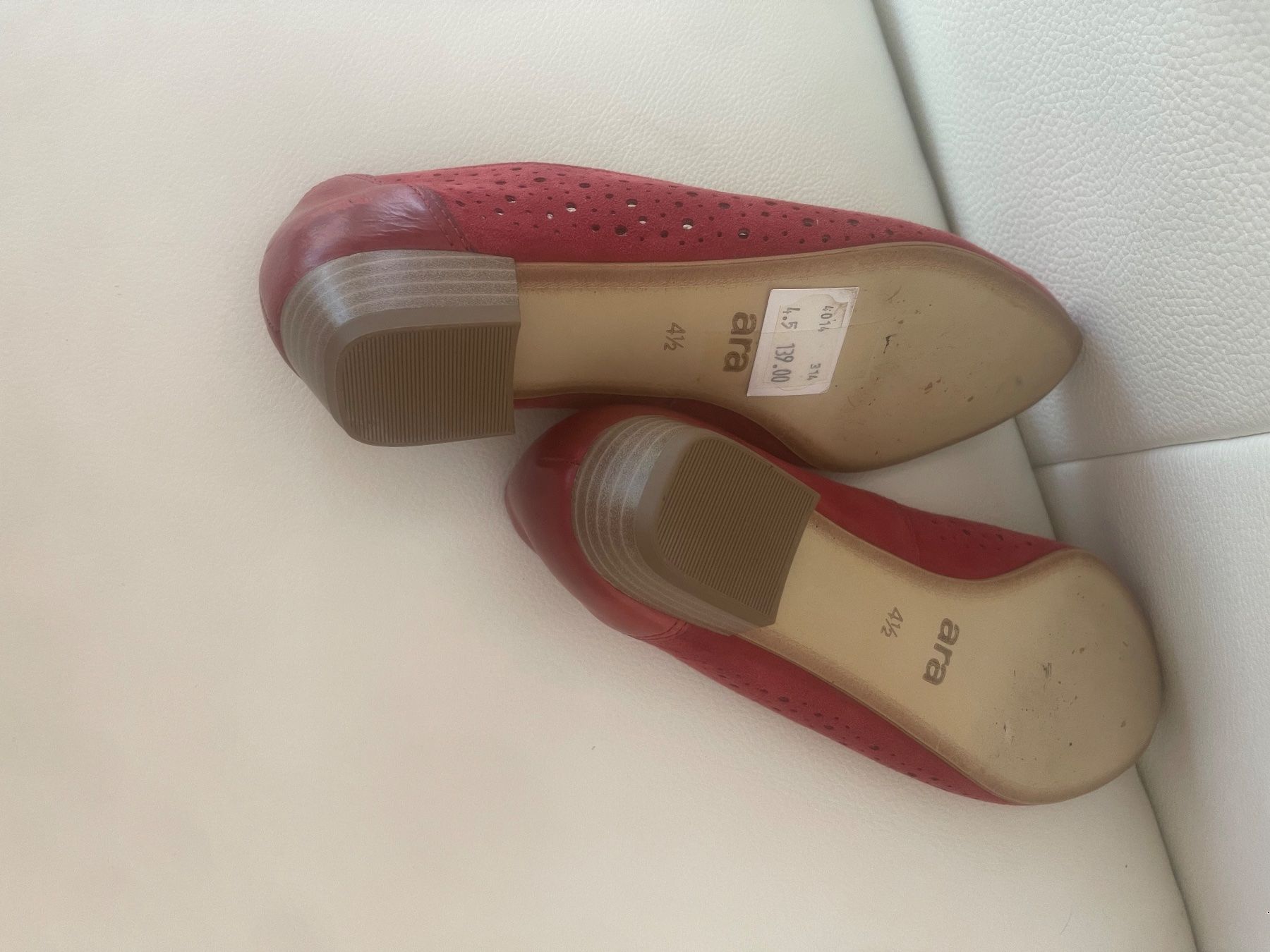 Ara Scarpe da donna: ara Ballerina rot 37 neu – Nuovo (secondo la descrizione) da Dietikon venduto da Nieselchen 2