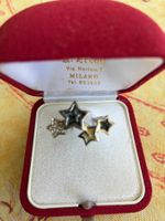 bague argent 925 - avec étoiles en décorations