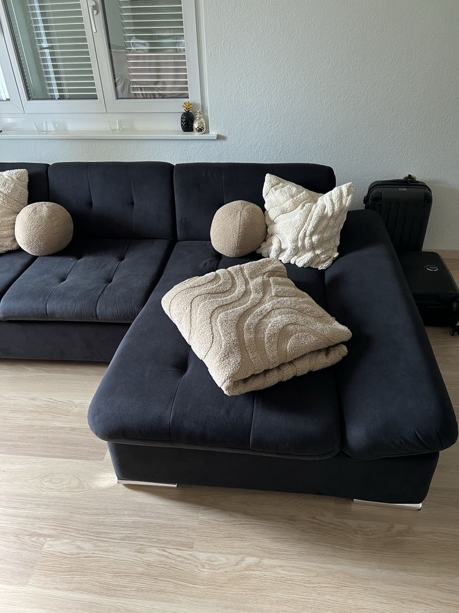 Divani: Schwarzes Ecksofa 2,80m x 1,60m – Usato da Rüti ZH venduto da bru_8t7l 4