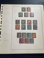 Alte Briefmarken Sammlung Dänemark, Raritäten 1935-46