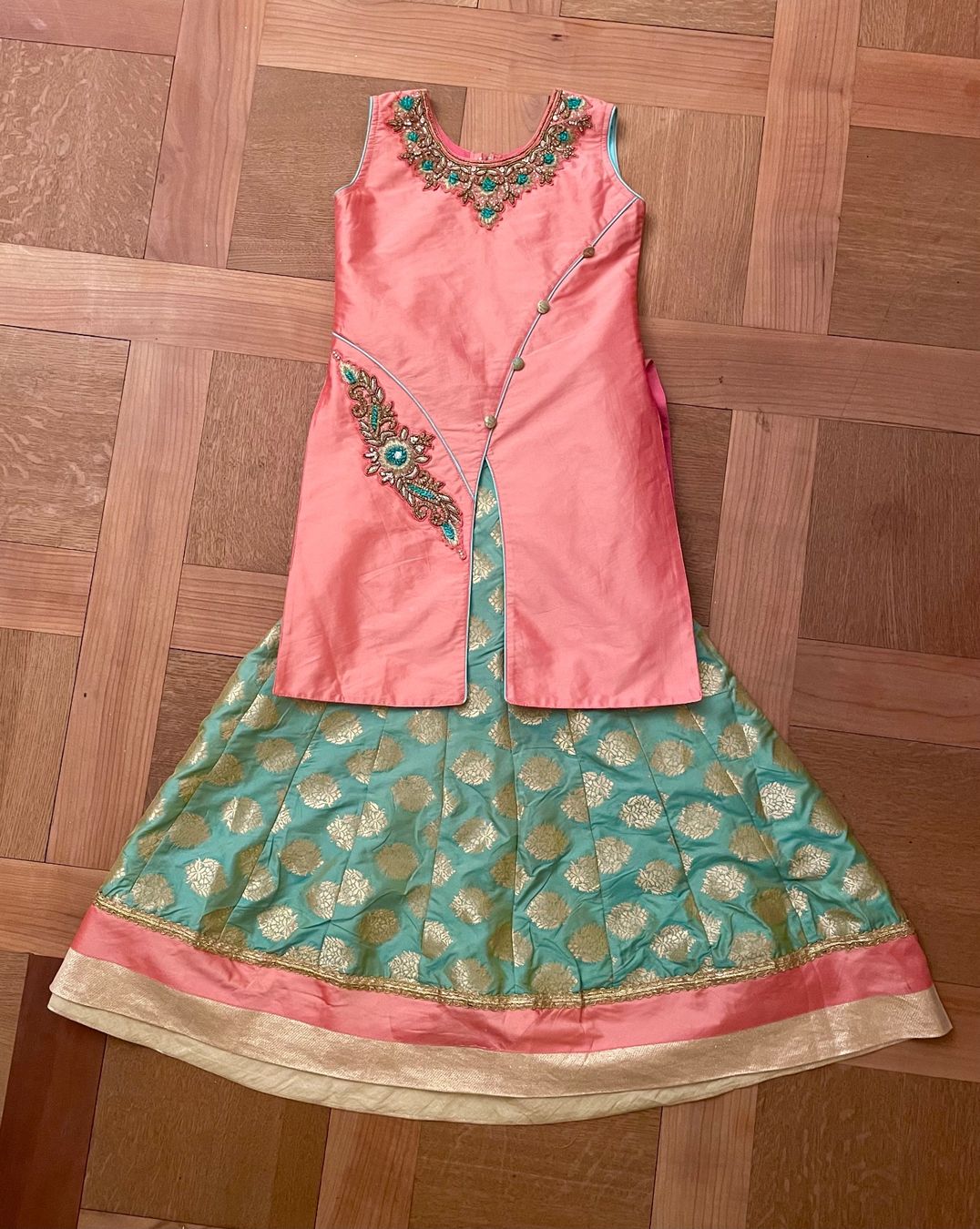 Kleider & Röcke: Festliches Kleid, 2-teilig, indisch – Gebraucht aus Zürich von Capetown14 1