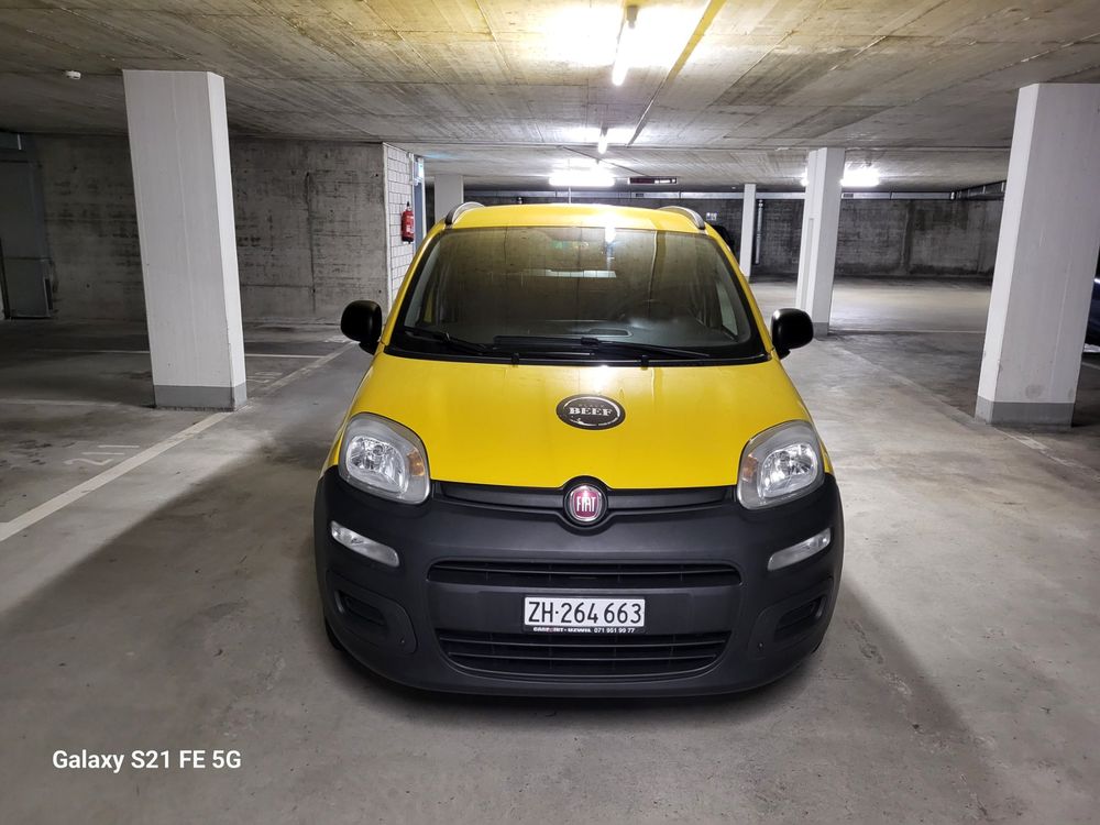 Fiat Panda mit Pizza ofen