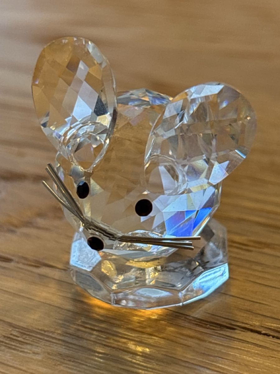 Swarovski Tutte le decorazioni: Swarovski Maus mit Box Austria – Usato da La Plaine venduto da Spooty67 3