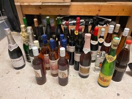 Wein Konvolut Flaschen guter Zustand
