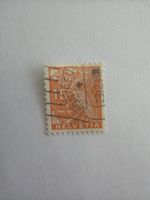 Briefmarke Helvetia 15 Rappen ungezähnt postfrisch guter Zus