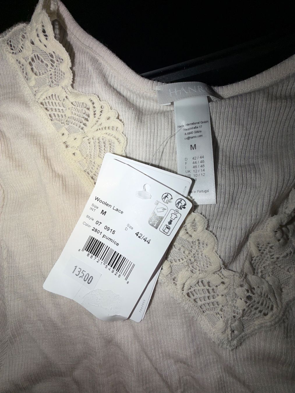 Hanro Autres dessous: Unterhemd HANRO Wolle Seide M neu – Neuf (Voir description) à Dornach par samuti 1