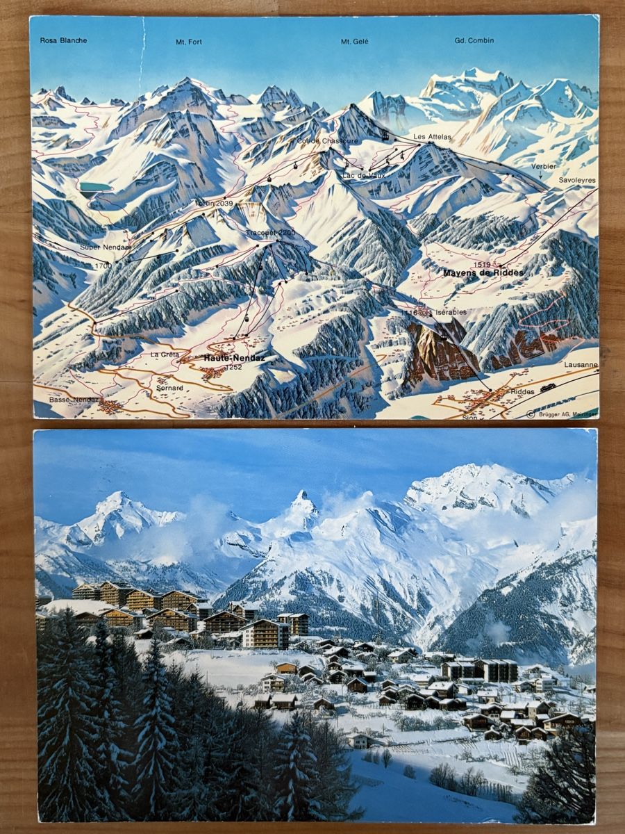 Ansichtskarten: AK von Nendaz – Gebraucht aus Rümlang von Kartenpost1