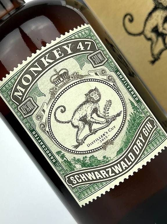 Monkey 47 Bevande alcoliche: Monkey 47 Gin Distiller's Cut 2015 – Nuovo e nell'imballaggio originale da Bünzen venduto da hangloose74 1