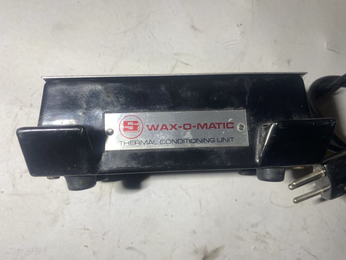 Alle Maschinen: WAX-O-MATIC Thermal Conditioning Unit – Gebraucht aus Buonas von Topdown 2
