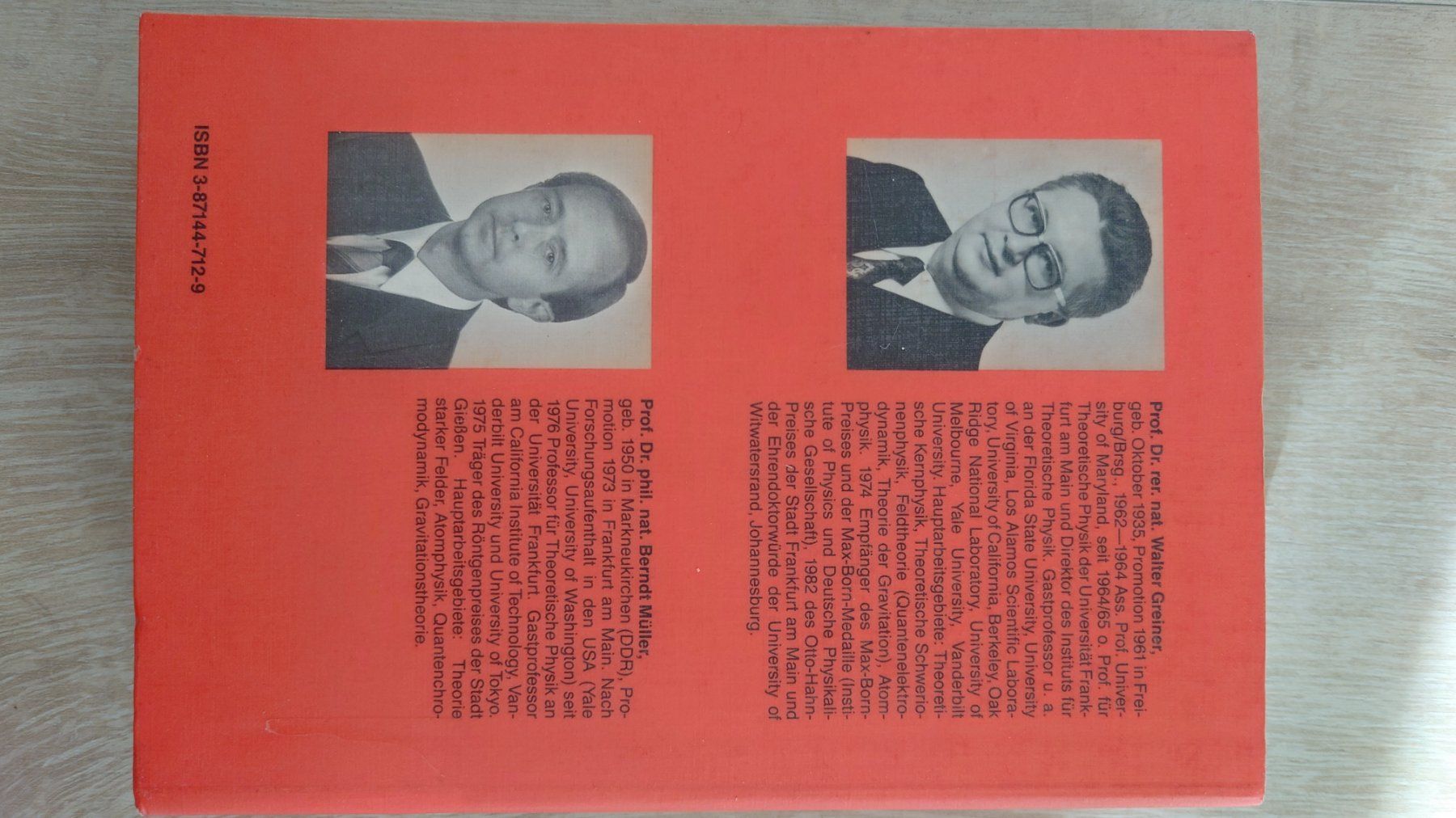 Libri: Theoretische Physik Greiner / Müller – Usato da Rheinau venduto da Nachtflug8 1