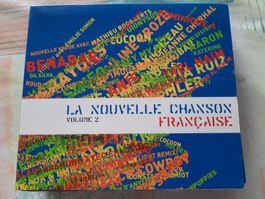 Cd La Nouvelle chansons française volume 5 Cds