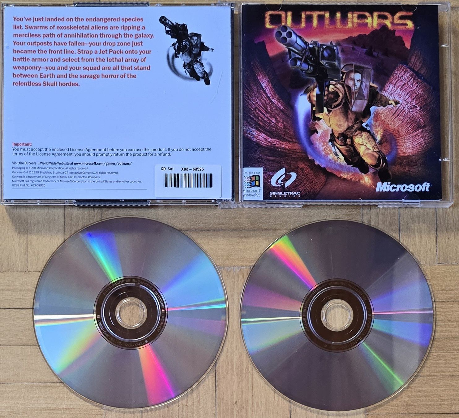 Microsoft Giochi: PC Big Box : Outwars (English version) – Usato da Froideville venduto da xXSebastienXx 4