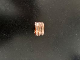 Rose Gold Plated Ring Guess with Crystals - Size 52 Sparkly!