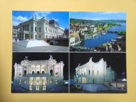 Zürich Opernhaus mehrbildrig beleuchtet
