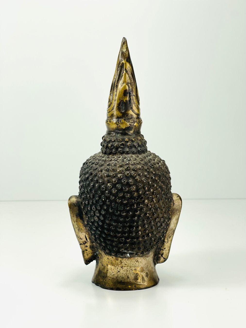 Sculture & Statue: Buddha Kopf aus Messing – Usato da Zürich venduto da Arche_Brockenhaus 3