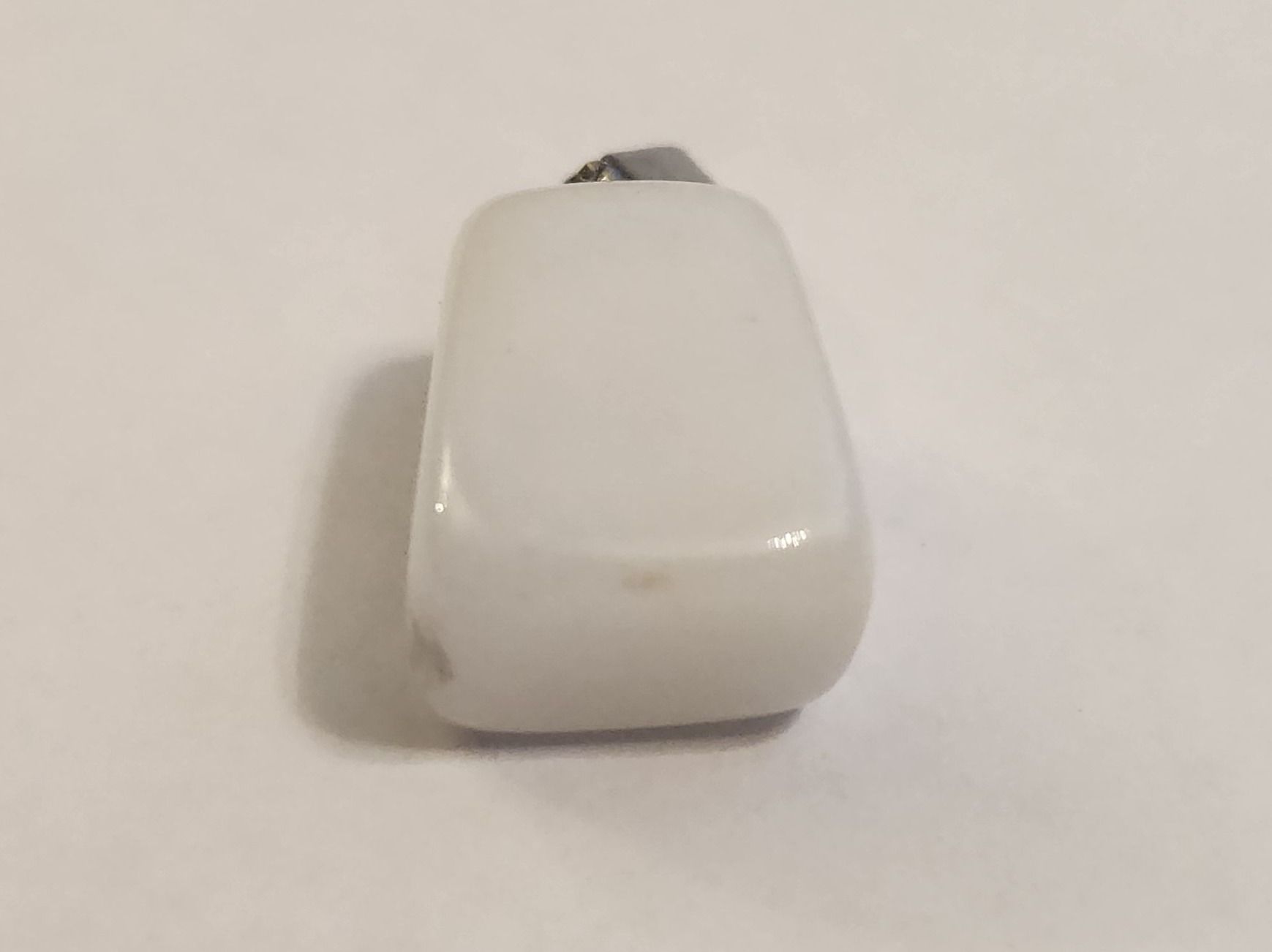 Anhänger: Pendentif pierre de lune blanche élégante – Neu (gemäss Beschreibung) aus Territet von Cenh 4