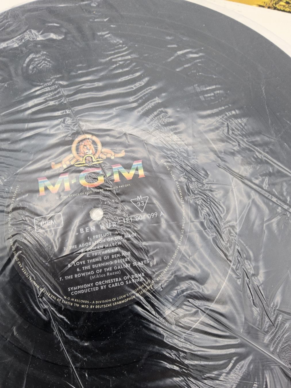 Dischi in vinile: Ben-Hur Deluxe Edition MGM Records – Usato da Bière venduto da vanessatrolliet 5