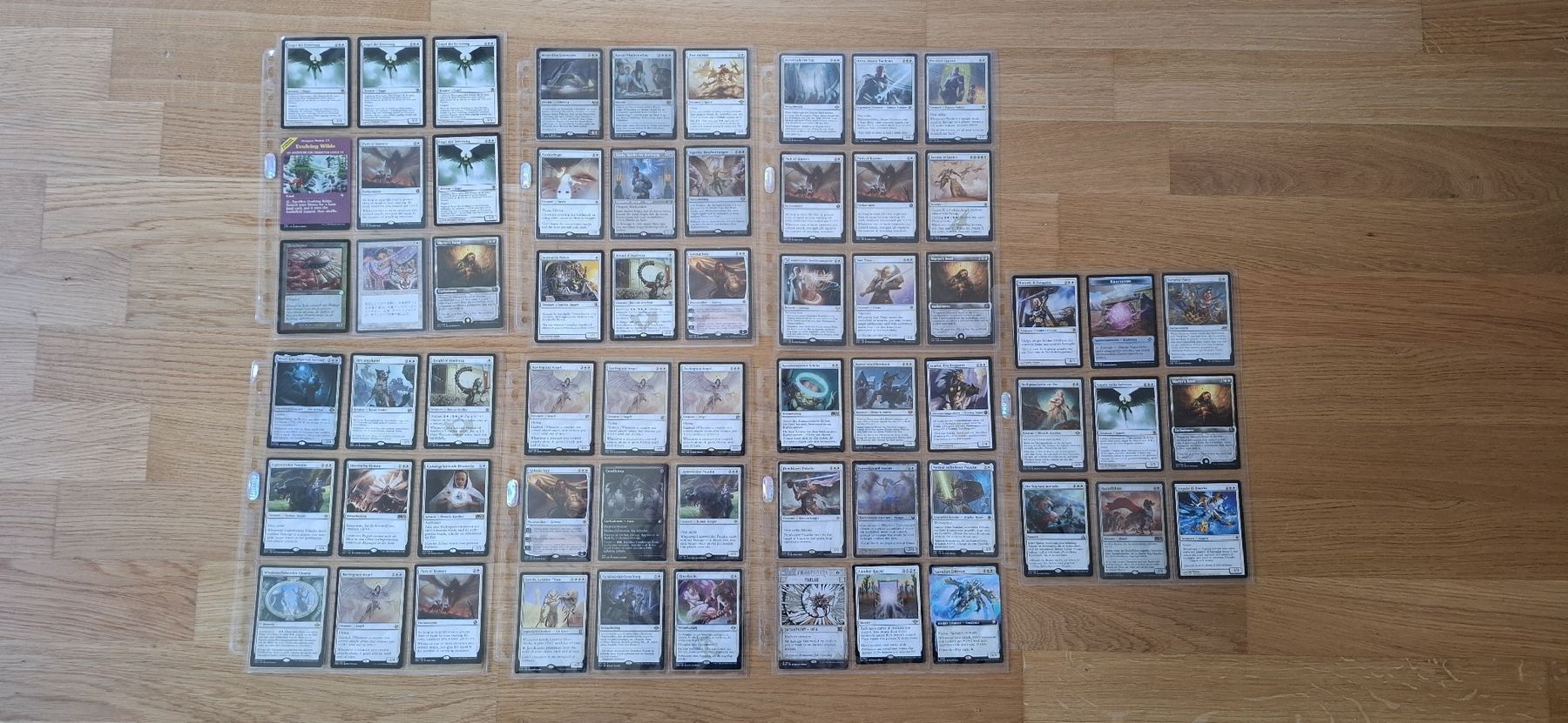 Magic The Gathering Carte collezionabili: Magic: The Gathering Karten Sammlung Weiss Rares  – Usato da Zürich venduto da rodney02