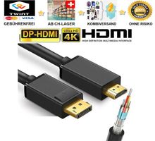 4k DisplayPort Kabel DP Stecker auf HDMI