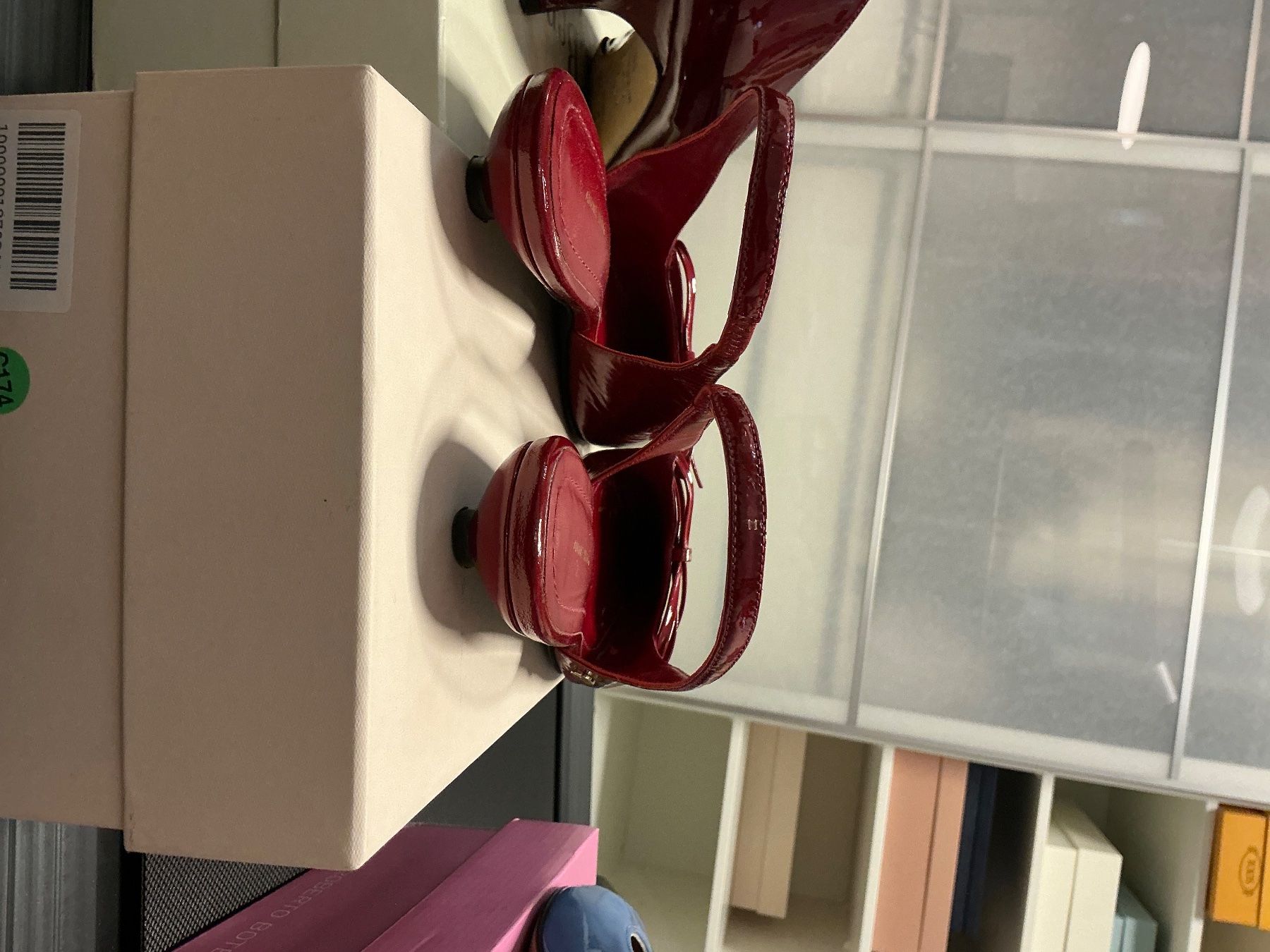 Scarpe da donna: Anine Bing Slingback Pumps Gr. 38 Bordeaux – Usato da Sennhof venduto da Svetik100 3