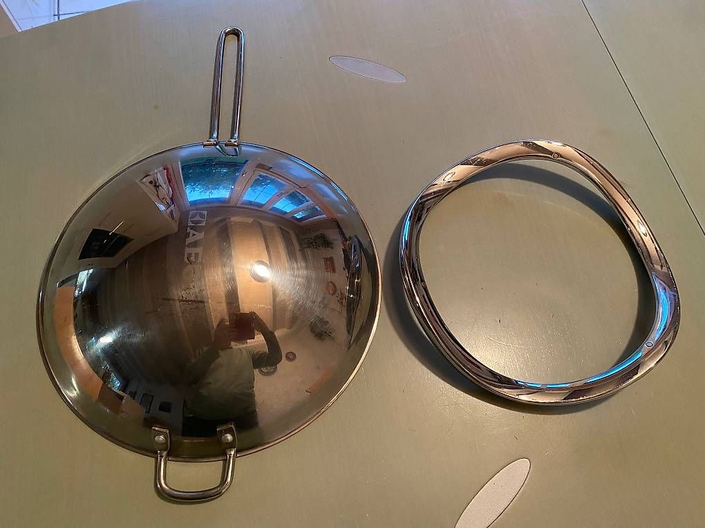 Padelle: WOK POUR TABLE À INDUCTION – Usato da Bassecourt venduto da reggilou01 3