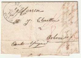 Vorphila-Brief aus BRUGG 17 JUIN 1847 nach Arbon, mit Inhalt