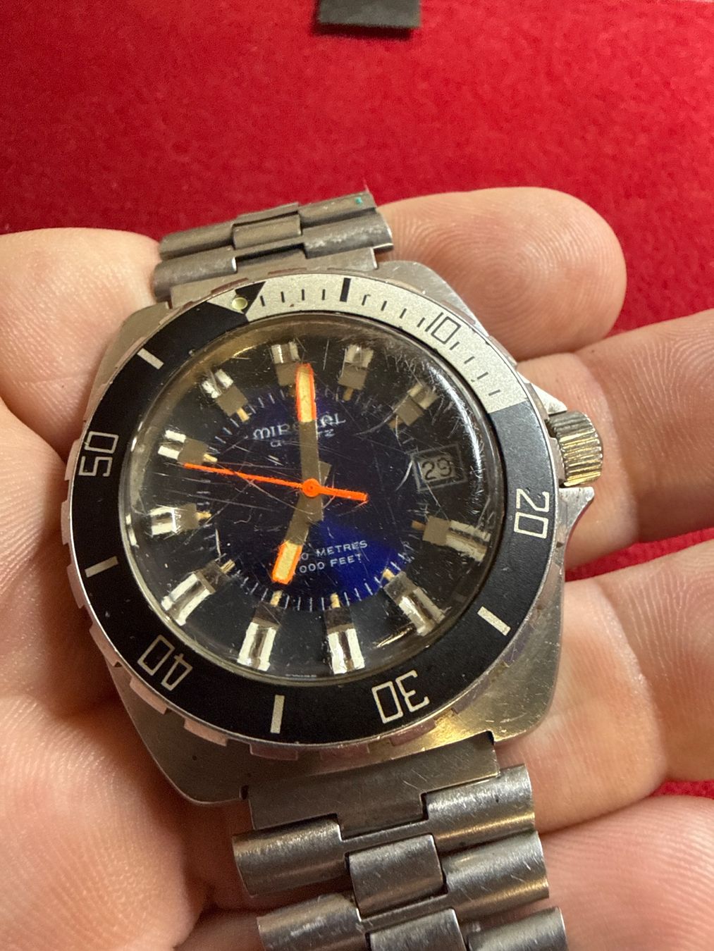Mirexal Orologi: Mirexal Taucher Quarz 42 mm – Usato da Pfeffingen venduto da Allhandelklgwatches