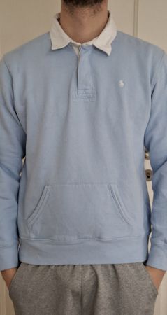 Ralph Lauren,pull leger  bleu clair,