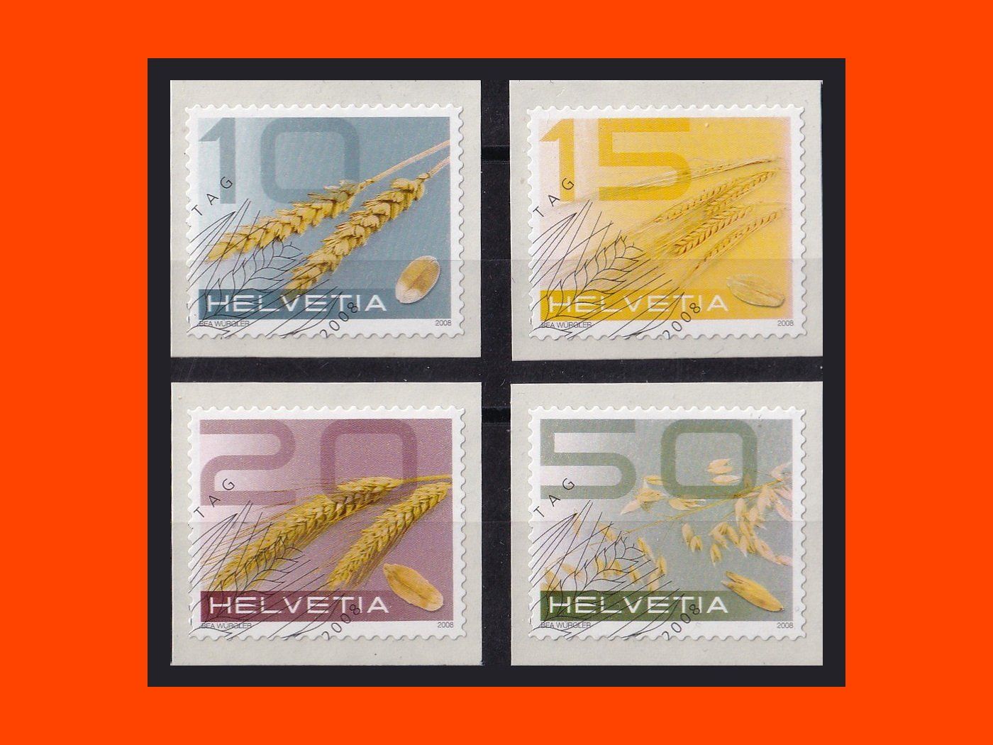 Tous les timbres: Ausgabetag "Getreide"  (2008) – Neuf (Voir description) à Dübendorf par Jumbo1990