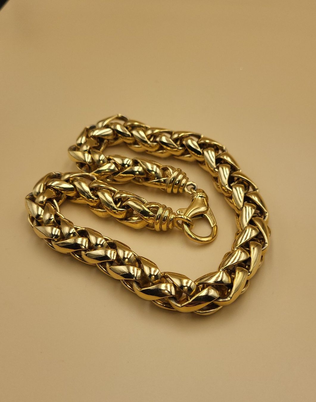 Catenine: Wunderschönes Massiv Goldige Collier – Usato da Wald ZH venduto da SwissPawnshop 3