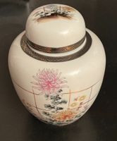 Japanische od. Chinesische Teedose/Zuckerdose handbemalt