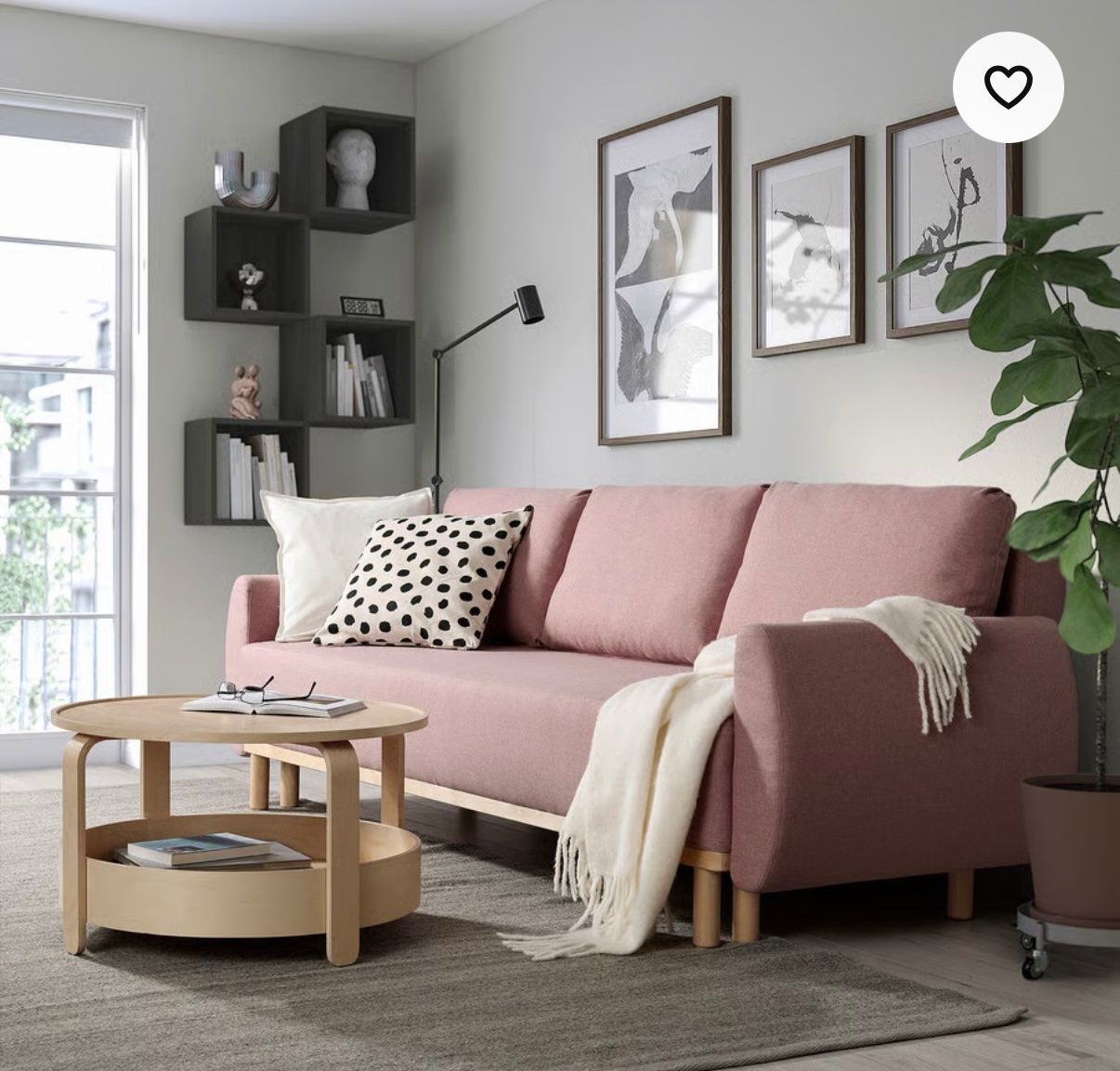 Ikea Divani: Bettsofa pink – Usato da Zürich venduto da vik_hlk8 3