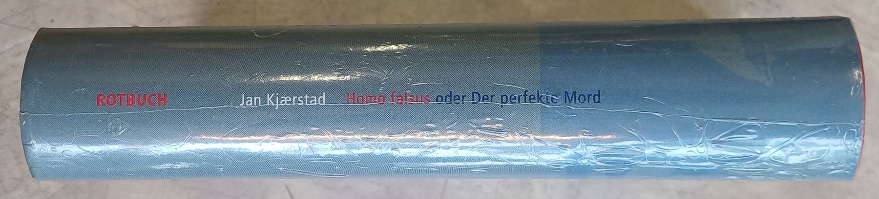 Libri: Homo falsus oder Der perfekte Mord von Jan Kjaerstad – Nuovo e nell'imballaggio originale da Merenschwand venduto da Brockinell 2