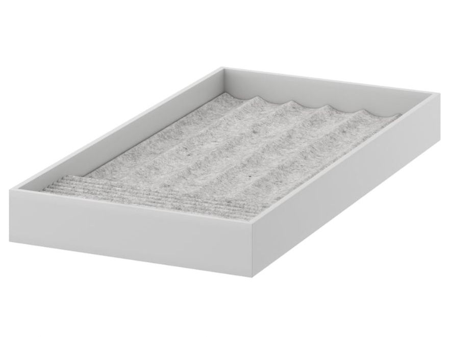 Ikea Sistemi di archiviazione: IKEA KOMPLEMENT Schmuckeinsatz, hellgrau, 25x53x5 cm – Usato da Dietikon venduto da rvs_g9y7