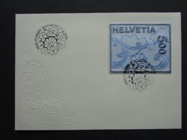 Helvetia Briefmarke St. Gallen 21.6.2000, 5.00 Fr., Top!