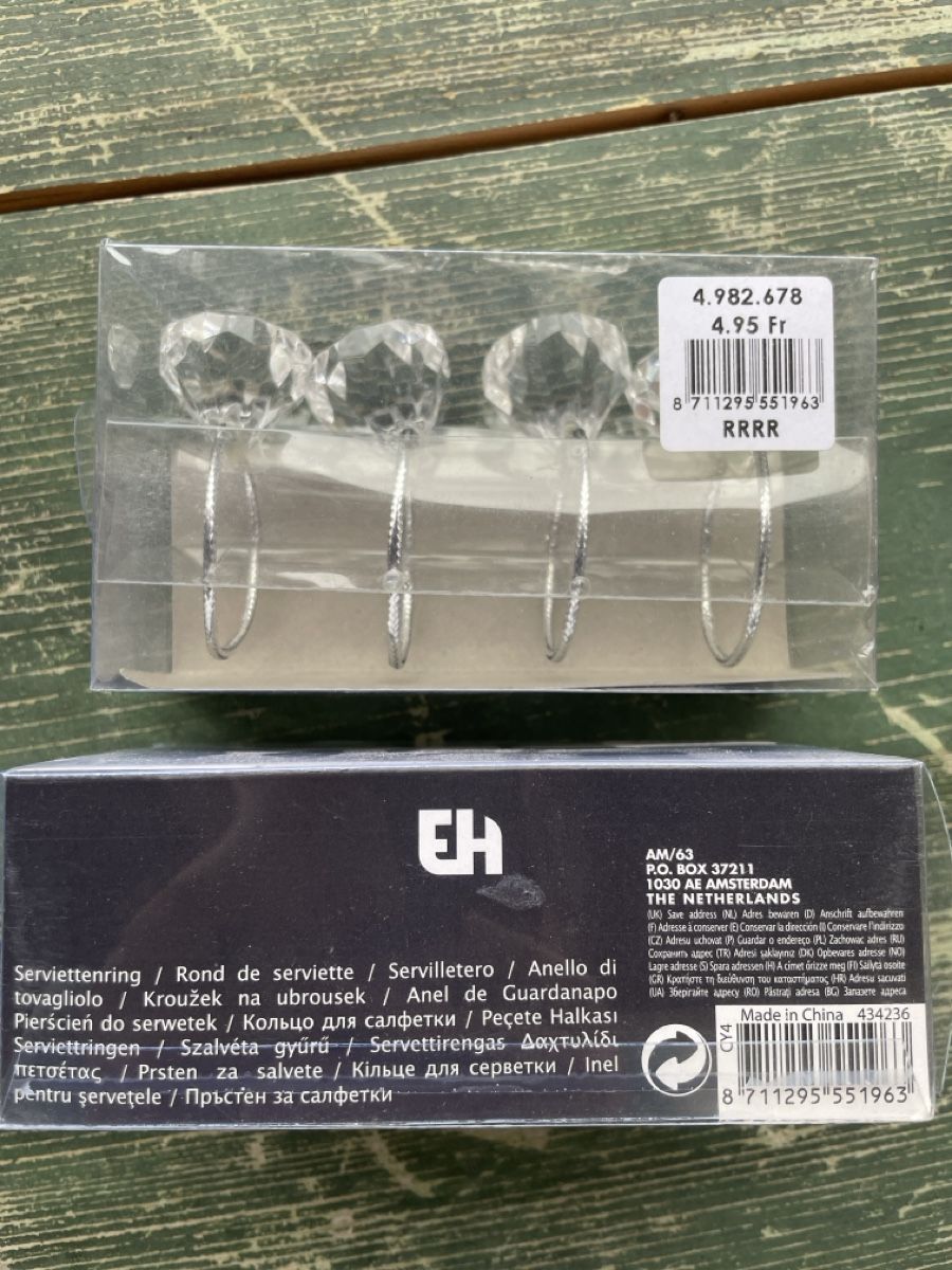Sonstige Dekorationen & Accessoires: Serviettenringe – Neu und originalverpackt aus Basel von Blumi_13 2