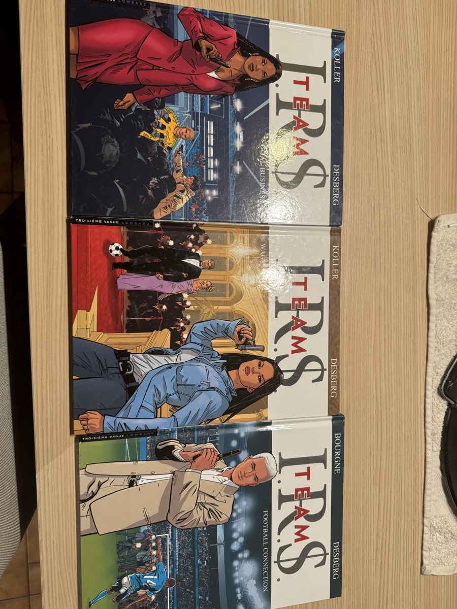 Fumetti: Lot 3x BD IRS Team, Koller 1 / 2 / 3 – Usato da Veyrier venduto da kimedovapa